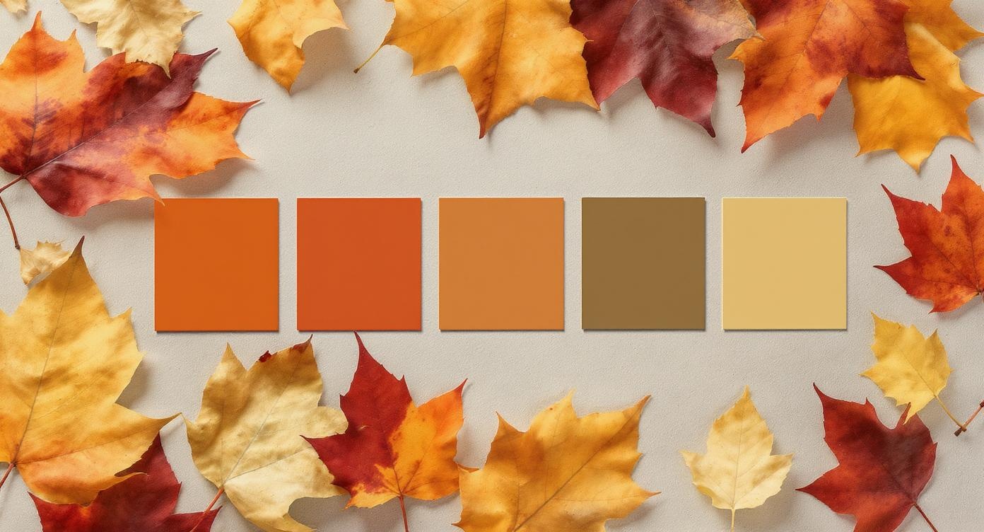 Autumn Color Palette Collection