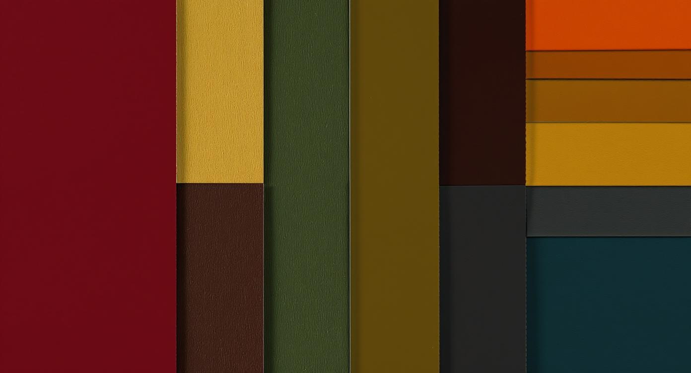 Deep Autumn Color Swatches