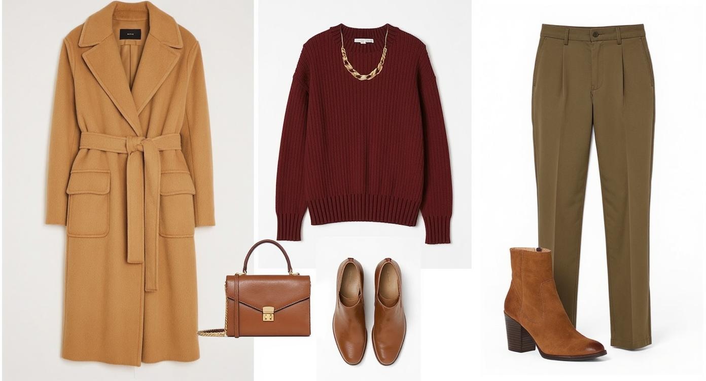 Autumn wardrobe color combinations