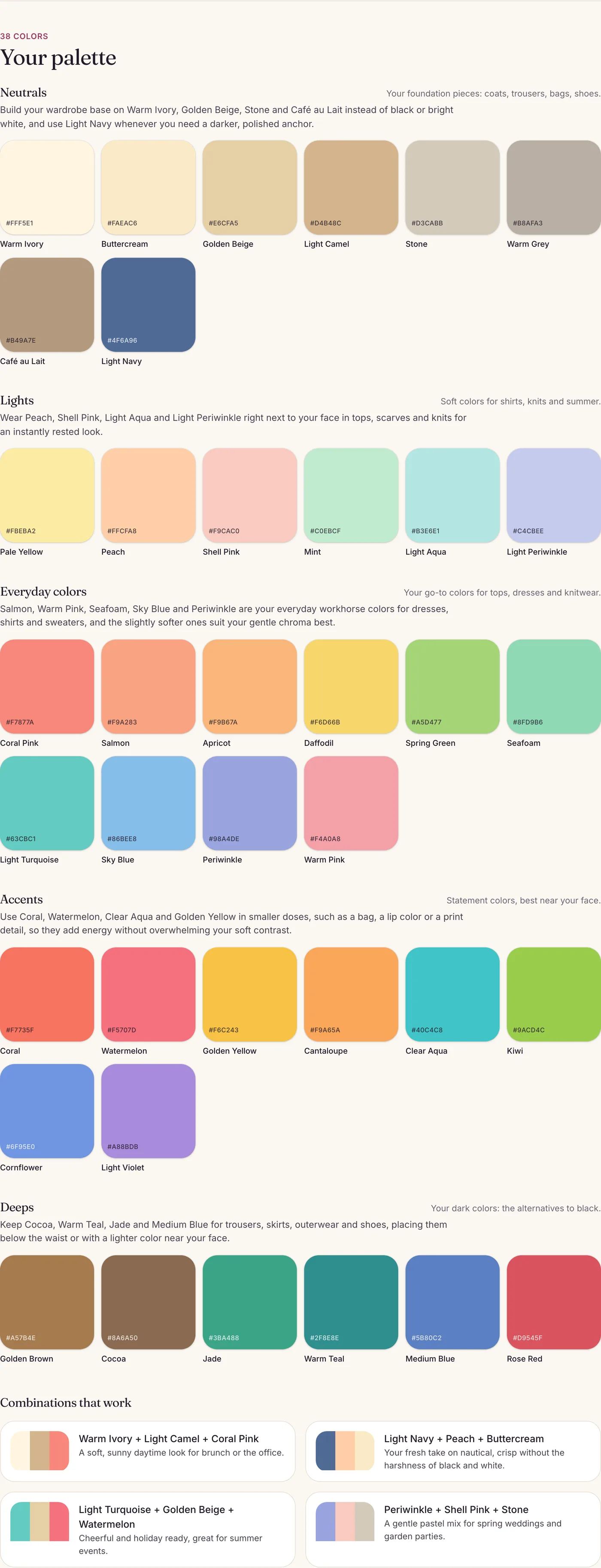 A palette you can shop with